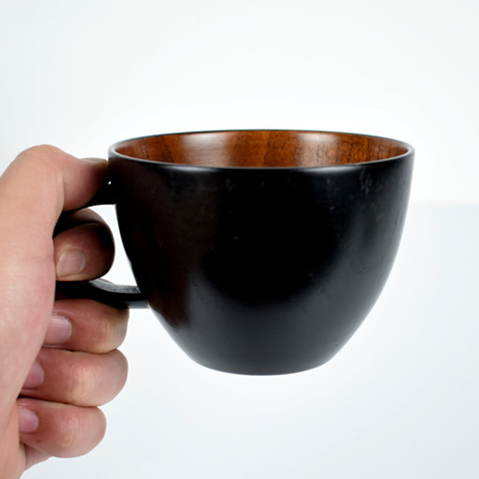 Wooden Slim Cup Wood Mug for Warm or Cold Liquids Japanese Whisky