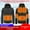Black, variant on Winter Coat for Men Men's Fall Jacket Hooded Long Sleeved Zipper Pocket Outerwear Solid Color Leisure Jacket Loose Fit Holiday Tops Black