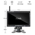 thumbnail image 2 of 7inch Monitor Wireless Rear View Backup Camera Night Vision System For Car Rv Truck Bus, 2 of 5