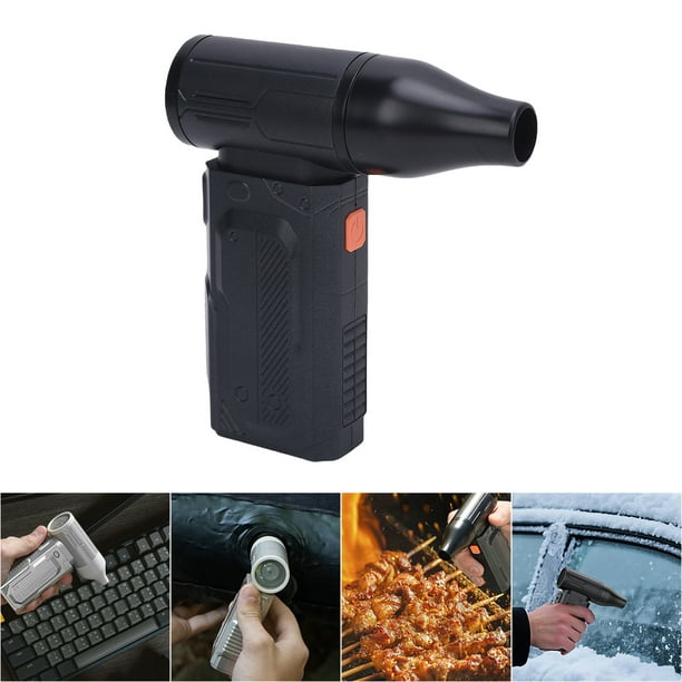 Aire Comprimido Duster, Ventilador De Enfriamiento Turbo Super Power 130000RPM, Ventilador De Aire Eléctrico Inalámbrico, Soplador De Chorro De Mano Para Una Computadora De