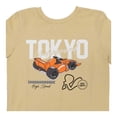 thumbnail image 3 of Playera George para Niño Estampado Auto de Carreras Café Talla 10, 3 of 4