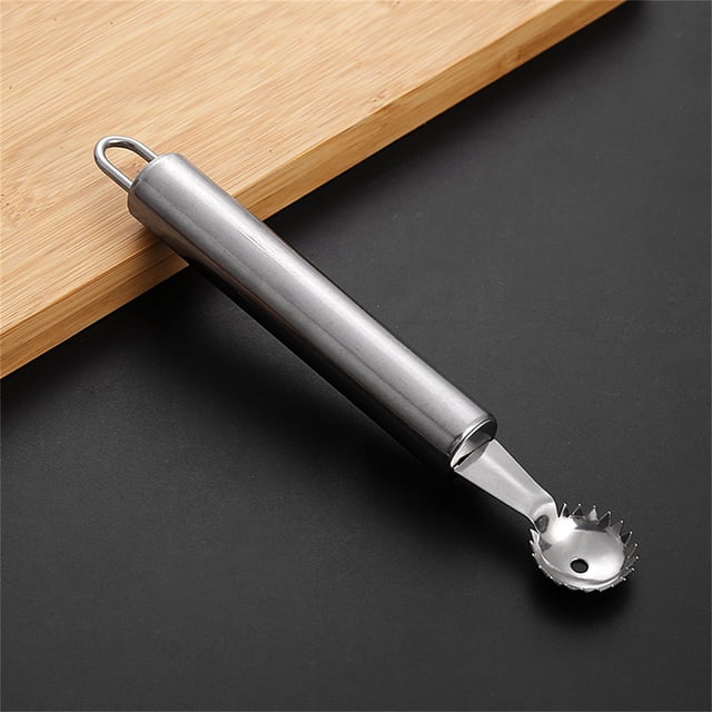 Food Clips - Stainless Steel Strawberry Huller and Tomato Corer Tool for Kitchen Prep Durable Design Easy Fruit Prep -Purpose Clip