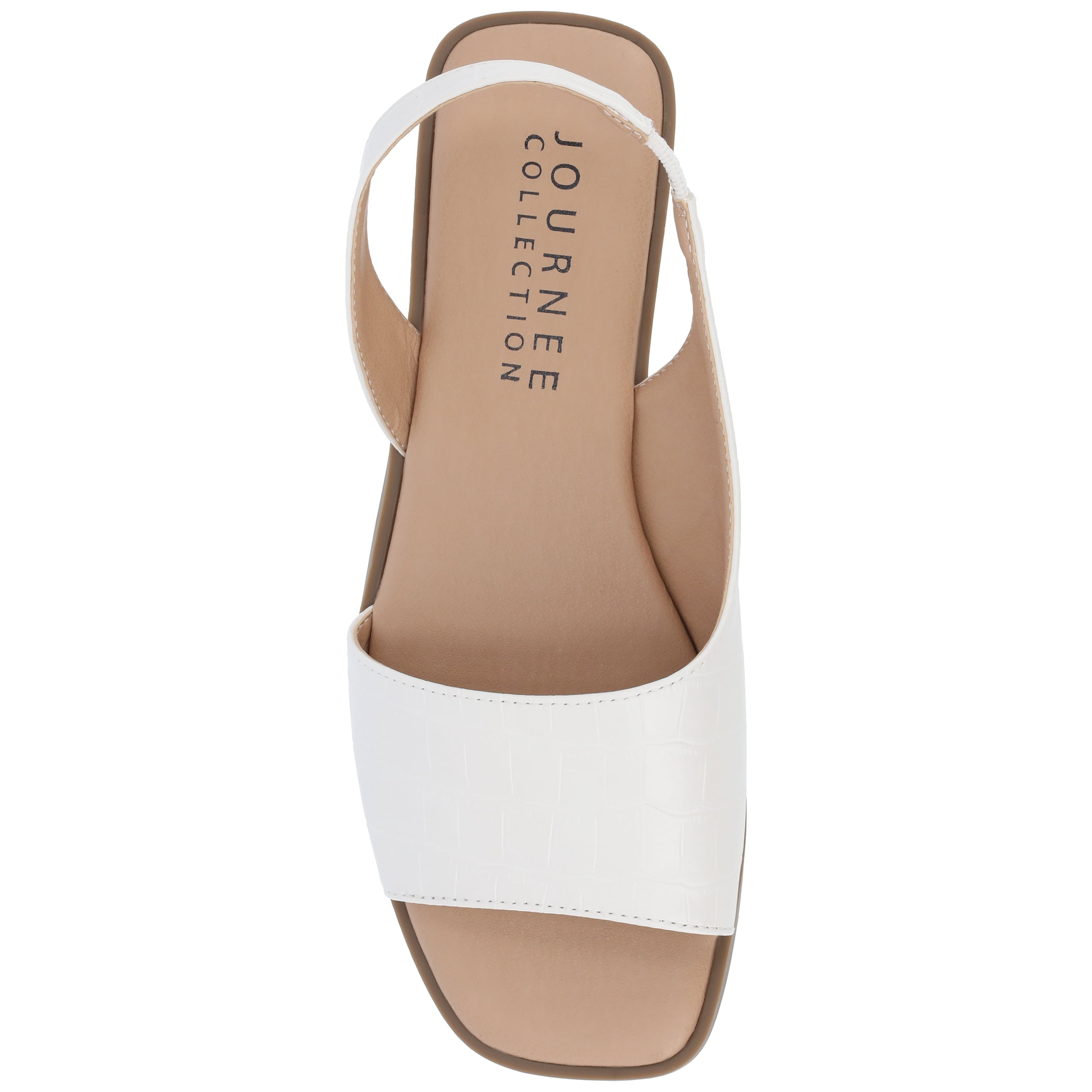 Journee Womens Brinsley Sling Back Flat Sandals, Widths Available