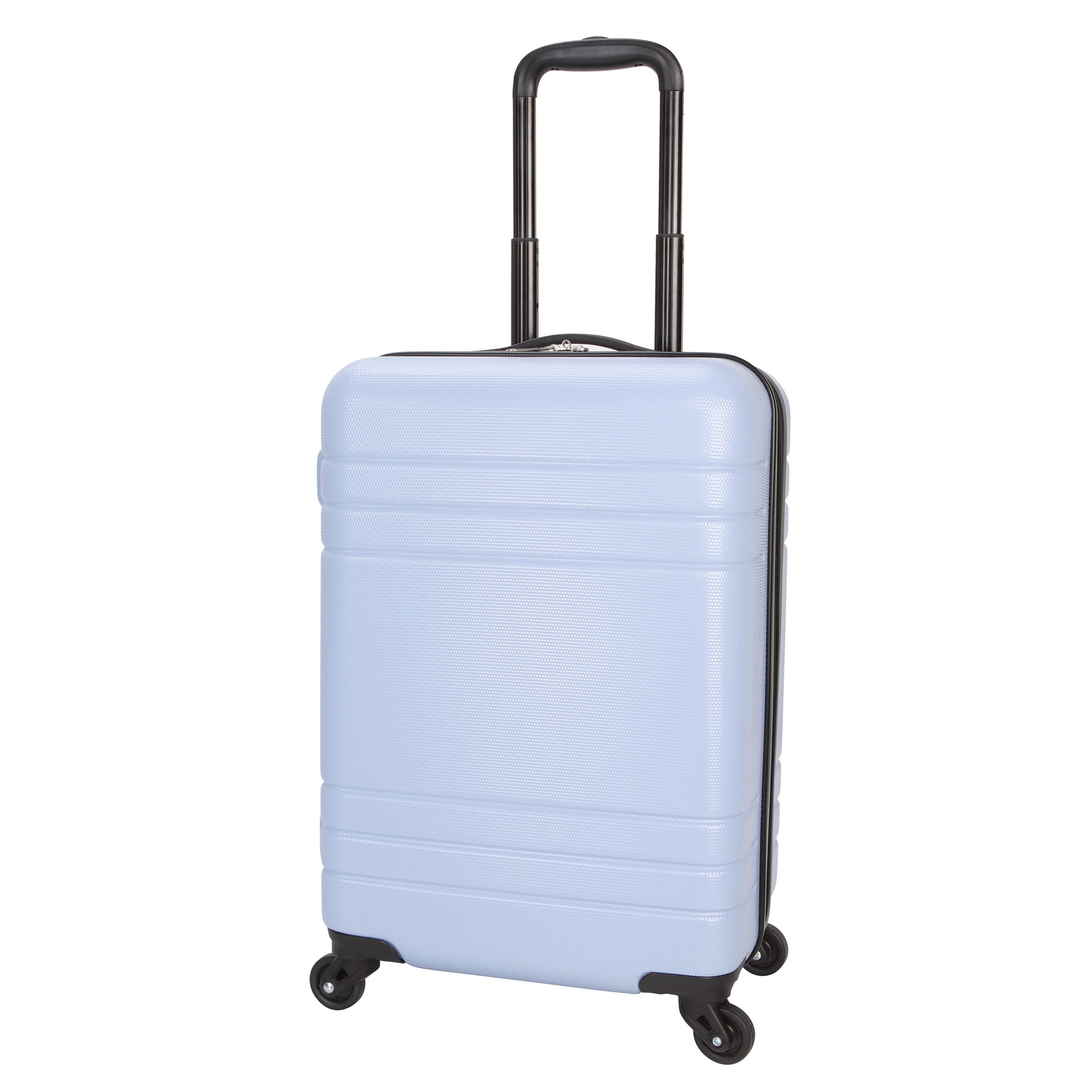 Protégé 3-Piece Hardside Luggage Set With 360 Spinner Wheels and Divider Pockets, Includes Carry-on and 2 Packing Cubes, Blue Water