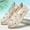 32# Pink, variant on Women's Loafers Slip on Shoes, Floral Embroidered Canvas Flats Non Slip Fashion Casual Walking Shoes,Pink 35