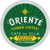 Oriente Cuban Coffee Roasters - Dark Roast Cafe De Olla Coffee - 50ct. - Solar Energy Produced Recyclable Dark Roast Coffee Pods - Authentic Cuban Coffee Inspired Style - KCup Compatible