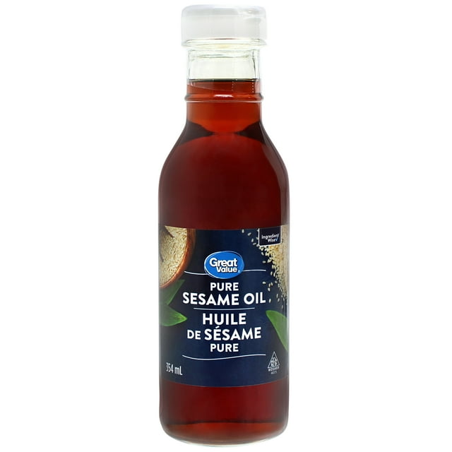 Huile de sésame pure Great Value