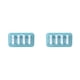 thumbnail image 1 of Cateissary Colgador de pared para cocina, gancho de almacenamiento para baño, estante para sala de estar, llaves extraíbles para el hogar, Azul blanco 2piezas, 1 of 6