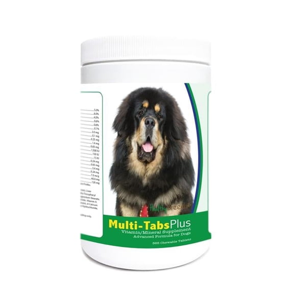 Healthy Breeds 840235176992 Tibetan Mastiff Multi-Tabs Plus Chewable Tablets - 365 Count