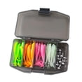 thumbnail image 2 of Cebos de pesca para nadar con accesorio luminoso, señuelos de fácil captura para pesca 41 piezas 124 g, 2 of 8