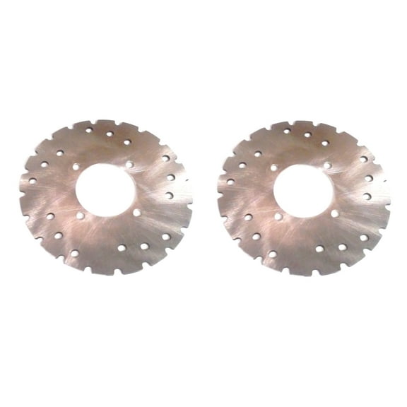 Front Brake Rotors for Polaris ATV 5247961, Stainless Steel, Set of 2, Optimal Braking