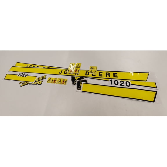 411 Decals Replacement Sticker Set compatible with John Deere 1020 Tractor Model