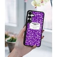 thumbnail image 5 of WIRESTER Shockproof Soft Rubber Cover Case for Samsung Galaxy S25 6.2" 2025, Purple Composition Book, 5 of 5