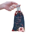 thumbnail image 5 of WIRESTER 3pcs Set Polyester Sunglasses Carrying Pouch Case Bag with Drawstring Closure - Philippians 4:13, Psalm 46:10, Psalm 119:105, 5 of 7