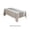 Gray, variant on Tablecloths for Rectangle Tables, Cotton Linen Table Cloth Waterproof Tablecloth Wrinkle Free Farmhouse Dining Tables Cover, Soft Fabric Table Cloths with Tassels, 55" X 35"