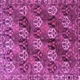thumbnail image 1 of Ahgly Company Indoor Square Persian Purple Traditional Area Rugs, 7' Square, 1 of 4