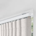 thumbnail image 2 of Miumaeov 12-18 ft Heavy Duty Curtain Track Rail Ceiling or Wall Mounting Room Divider with Hooks Grommet for Space, 2 of 17