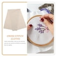 thumbnail image 3 of DEEPCRAFF Beige Cross Stitch Fabric Linen Gridding Cloth for Embroidery Sewing and DIY Projects, 3 of 6