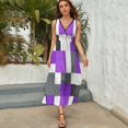 thumbnail image 5 of Abstract Geometrical Vestido Sin Mangas , Vestidos De Lujo Para Ocasiones Oficiales, 5 of 5