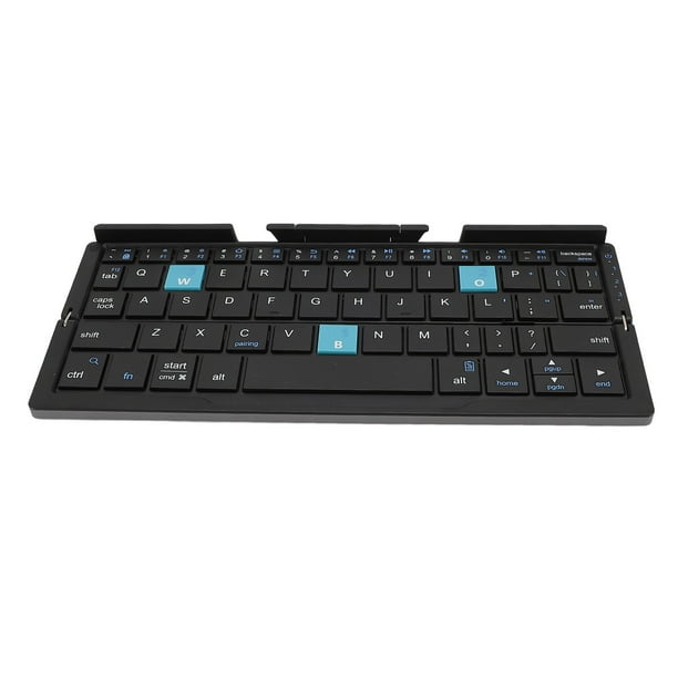 Teclado Compáctoo Plegable, Teclado Bt Portátil, Teclado Plegable Recargable Para Tableta, Teléfono Portátil