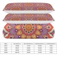 thumbnail image 2 of HAHDAXIA Bohemia Pattern Bedding Solid Comforter Set for All Seasons,3 Pieces(1 Comforter+2 Pillowcases),Soft Microfiber Bedding Set Full(79"x90"), 2 of 7