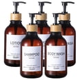 thumbnail image 1 of Dispensador de champú y acondicionador Mithrgrous, 500 ml, paquete de 5, 1 of 8