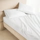 thumbnail image 2 of Juego Sábana Esencial Blanca Liso Queen Size Suave Concord, 2 of 2