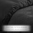 thumbnail image 4 of Maple&Stone Queen Duvet Cover Set Pieces Textu Tufted Boho Bedding Sets Zipper Closure Design with Ties Duvet Cover + Pillow Shams Comforter NOT Included ( Queen Siz, 4 of 7
