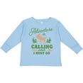 thumbnail image 3 of Inktastic Vintage Adventure is Calling and I Must Go with Moose Boys or Girls Long Sleeve Toddler T-Shirt, 3 of 5