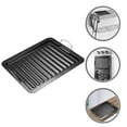 thumbnail image 4 of Outdoor Grill Pan Enamel Grilled Pan Non-stick BBQ Pan Multi-function Grilling Pan Picnic Supply, 4 of 5