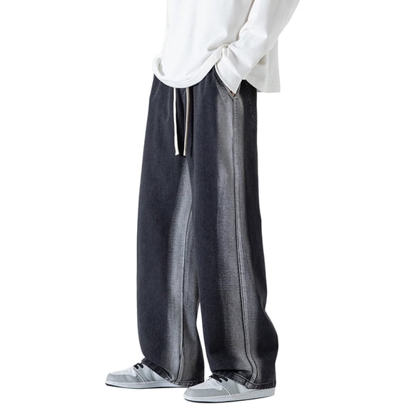 Vedolay Mens Sweatpants Casual Long Sweatpants with Pockets Black,L