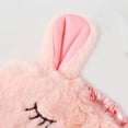 thumbnail image 4 of Greyghost Cute Cartoon Animal Rabbit Sleeping Eye Mask, Soft Comfortable Plush Blindfold, for Kids Girls Women, Home Sleeping Traveling, 4 of 9