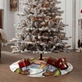 thumbnail image 4 of Disketp Fishing Gnome Fisherman Christmas Tree Skirt, Christmas Tree Decorations, Christmas Decor, Tree Mat Decoration(30-48IN)-36", 4 of 6