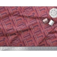 thumbnail image 2 of Soimoi Pink Cotton Jersey Fabric Arrow & Triangle Geometric Print Fabric by Yard 58 Inch Wide, 2 of 3