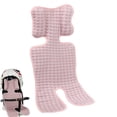 thumbnail image 2 of Universal Stroller Seat Pad Breathable Cooling Mat For Pet Stroller Lightweight Cart Portable Chair Liner With Airflow Design 27.6x13.8 Inches, 2 of 6