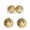 Gold, variant on Christmas Ornaments 9cm, Glitter Gold Christmas Ball Ornament Set 2-Pack, Decorative Hanging Pieces for Christmas Tree Wreath Festive Decor, Blue