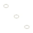thumbnail image 3 of Monstrate Paquete de 10 llaveros de 3cm para hacer llaveros redondos decorativos llavero hecho a mano profesional círculo reutilizable portátil Type1 NO1, 3 of 6