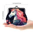 thumbnail image 2 of Coin Purse Starry Unicorn Change Pouch Wallet for Women, 2 of 7