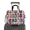 thumbnail image 2 of FORMRS 16" Laptop Bag Carrying Sleeve Case with Handle Travel Shoulder Briefcase, Blue Jam Jars, 2 of 8