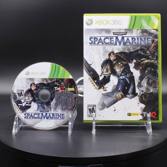 Restored Warhammer 40,000: Space Marine | Microsoft Xbox 360 (Refurbished)