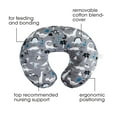thumbnail image 2 of Boppy Nursing Pillow Original Support, Gray Dinosaurs, 2 of 7