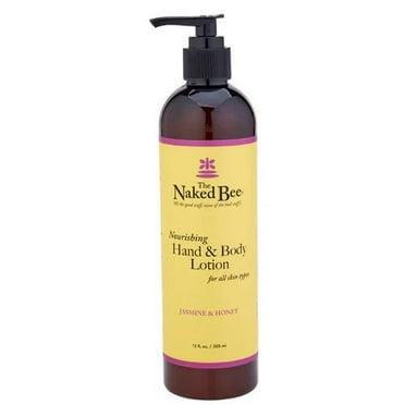 Naked Bee Hand & Body Lotion 12 Oz. - Jasmine & Honey
