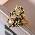 thumbnail image 3 of K-KED Elegant Yellow Gold Filled Rings Cubic Zirconia Women Delicate Jewelry Gifts Size 6-11-9-#6, 3 of 7