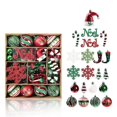 thumbnail image 1 of Christmas more than 70 holiday birthday electroplating painted hanging decorations Christmas tree pendants 26s, 1 of 5