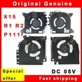 thumbnail image 2 of Nouveau Ventilateur Refroidisseur de Refroidissement pour Ordinateur Portable CPU GPU pour Dell Alienware X15 R1 R2 P111F P111F001 082VD4 0V0G61 07M2CV 02H5HD ND85C37 ND85C38 Ventilateur CPU et GPU, 2 of 5
