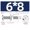 M6, variant on 50 Sets of 304 Stainless Steel Chamfered Flat-Headed Cross-Head Screws and Nuts - M5/M6 Durable Fasteners for Woodworking, Construction, and Machinery
