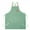 green, variant on New Fashion Canvas Kitchen Aprons For Woman Men Chef Work Apron For Grill Restaurant Bar Shop Cafes Beauty Nails Studios Uniform