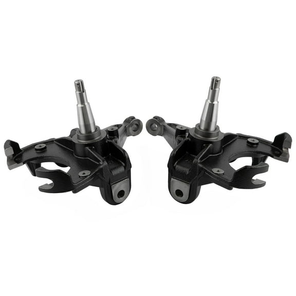 2.5" Front Drop Spindles Lowering Kit w/ 1.25" Rotor For Chevy C10 2WD 1973-87