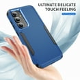 thumbnail image 4 of Dteck for Samsung Galaxy S24 Plus Case, Hybrid Shockproof Rugged Hard PC TPU Bumper Protective Cover for Samsung Galaxy S24 Plus,Navy/Black, 4 of 8