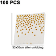 thumbnail image 2 of Paquete de 100 servilletas de cóctel, servilletas navideñas de papel de lujo de 3 capas, servilletas desechables para bebidas y bodas, 2 of 5